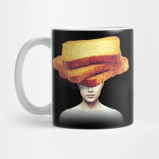 Bread head portrait Mug